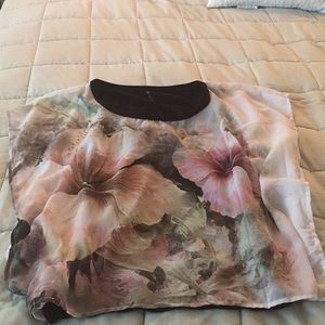 Floral dress shirt